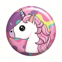 80 Styles Unicorn Cartoon Pin Anime Tinplate Brooch