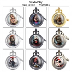 13 Styles Child's Play Cartoon Rotational Anime Small Necklace Pocket Watch