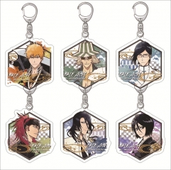 55MM 26 Styles Bleach Cartoon Anime Acrylic Keychain