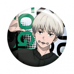 48 Styles Jujutsu Kaisen Cartoon Pin Anime Tinplate Brooch