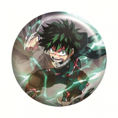 40 Styles My Hero Academia Cartoon Pin Anime Tinplate Brooch