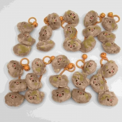 13CM 10pcs/set  Cute Bear Cartoon Anime Plush Toy Pendant