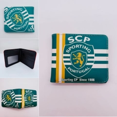 Sporting CP Football Club Cartoon Purse Anime Short Wallet