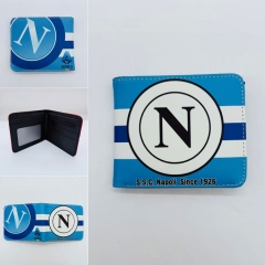 S.S.C. Napoli Football Club Cartoon Purse Anime Short Wallet