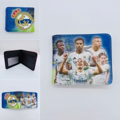 Real Madrid CF Football Club Cartoon Purse Anime Short Wallet