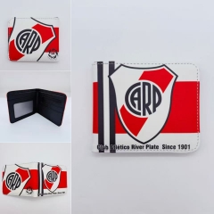 Club Atlético River Plate Football Club Cartoon Purse Anime Short Wallet