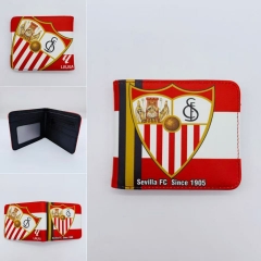 Sevilla FC Football Club Cartoon Purse Anime Short Wallet