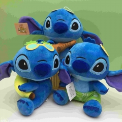 23CM 3pcs/set  Lilo & Stitch Cartoon Anime Plush Toy Doll