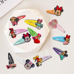31 Styles Mickey Minnie Mouse Cartoon Anime BB Hairpin Hair Clip