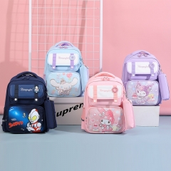 4 Styles Sanrio Kuromi Cinnamoroll Cartoon Anime Backpack Bag