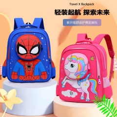 10 Styles Sanrio Kuromi Unicorn Ultraman Cartoon Anime Backpack Bag