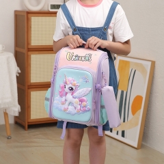 6 Styles Unicorn Cartoon Anime Backpack Bag