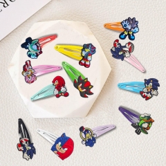 36 Styles Sonic the Hedgehog Cartoon Anime BB Hairpin Hair Clip