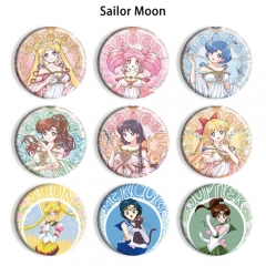 11 Styles Pretty Soldier Sailor Moon Cartoon Anime Brooch Badge
