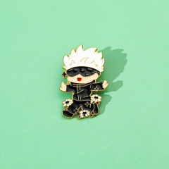 Jujutsu Kaisen Cartoon Pin Anime Alloy Brooch