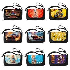 15 Styles Super Mario Bro Dragon Ball Z Cartoon Anime Crossbody Bag