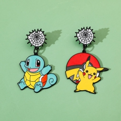 2 Styles Pokemon Cartoon Pin Anime Alloy Brooch