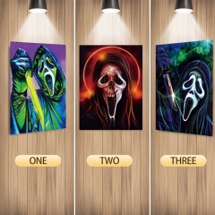 Ghost Rider Cartoon Can Change Pattern Lenticular Flip Anime 3D Poster