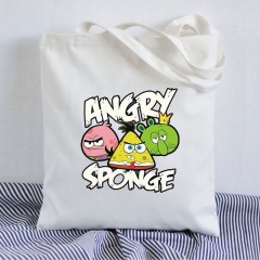 3 Styles SpongeBob SquarePants Cartoon Anime Canvas Shopping Bag