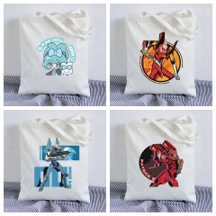 4 Styles Hatsune Miku EVA/Neon Genesis Evangelion Cartoon Anime Canvas Shopping Bag