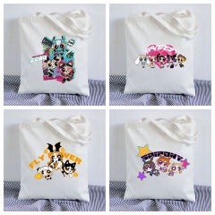 6 Styles The Powerpuff Girls Cartoon Anime Canvas Shopping Bag
