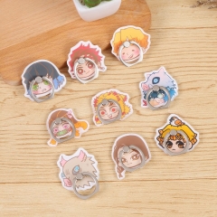 9 Styles Demon Slayer: Kimetsu no Yaiba Cartoon Anime Acrylic Phone Holder