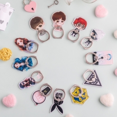 12 Styles Cute Cartoon Anime Acrylic Phone Holder