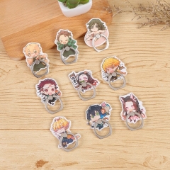 9 Styles Demon Slayer: Kimetsu no Yaiba Cartoon Anime Acrylic Phone Holder