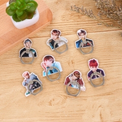 7 Styles K-POP BTS Bulletproof Boy Scouts Cartoon Anime Acrylic Phone Holder