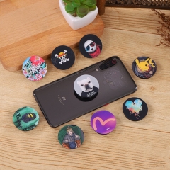 9 Styles One Piece Pokemon Cartoon Anime Acrylic Phone Holder