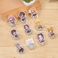10 Styles Demon Slayer: Kimetsu no Yaiba Cartoon Anime Acrylic Phone Holder