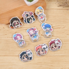 9 Styles Demon Slayer: Kimetsu no Yaiba Cartoon Anime Acrylic Phone Holder