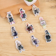 9 Styles Demon Slayer: Kimetsu no Yaiba Cartoon Anime Acrylic Phone Holder