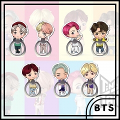 7 Styles K-POP BTS Bulletproof Boy Scouts Cartoon Anime Acrylic Phone Holder