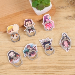 7 Styles Demon Slayer: Kimetsu no Yaiba Cartoon Anime Acrylic Phone Holder