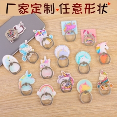 15 Styles Unicorn Cartoon Anime Acrylic Phone Holder