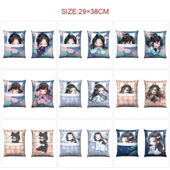 魔道祖师-10款 动漫方形水晶绒抱枕枕头 29*38cm