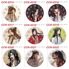 11 Styles Heaven Official's Blessing Cartoon Decoration Anime Wall Clock