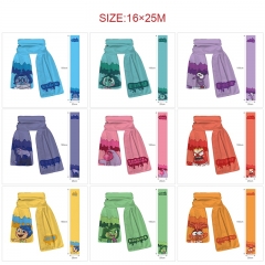 160*25CM 9 Styles Inside Out Cartoon Anime Scarf