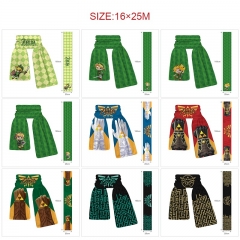160*25CM 9 Styles The Legend Of Zelda Cartoon Anime Scarf