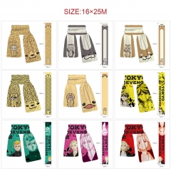 160*25CM 9 Styles Tokyo Revengers Cartoon Anime Scarf