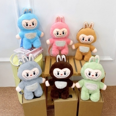 6 Styles 23*42*10CM POP MART LABUBU Anime Plush Bag for Kids