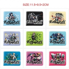 15 Styles Danganronpa: Trigger Happy Havoc Cartoon Pattern Purse Anime Short Wallet
