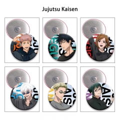 58mm 18 Styles Jujutsu Kaisen Cartoon Anime Refrigerator Magnet