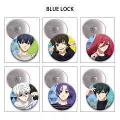58mm 12 Styles Blue Lock Cartoon Anime Refrigerator Magnet