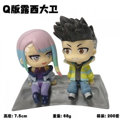 7.5cm Cyberpunk Lucyna Kushinada David Martinez Cartoon Anime PVC Figure