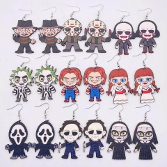 9 Styles The Nightmare Before Christmas Cartoon Anime Earrings