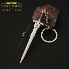 9cm最终幻想15武器模型玩具迷你史莱姆剑钥匙扣挂件手办道具装饰周边