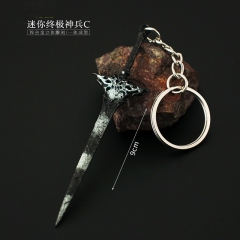 9cm最终幻想16周边 迷你究极之刃终极神兵剑武器模型玩具钥匙扣挂件