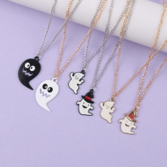 6 Styles The Nightmare Before Christmas Haunt the House Cartoon Anime Alloy Necklace